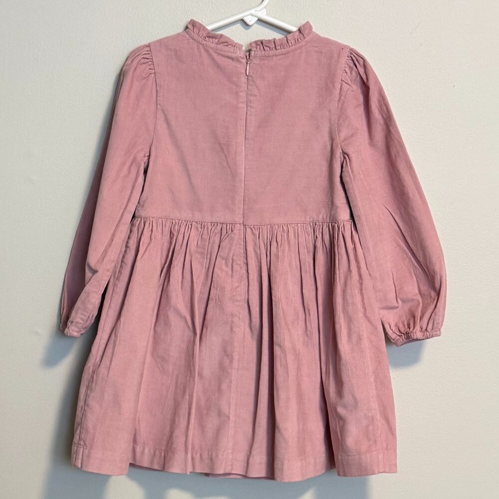 Mini Boden Girl's 5-6Y Corduroy Horse Dress - Picture 2 of 3